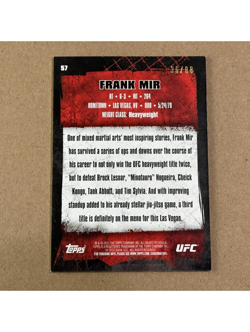 N/A 2010 topps